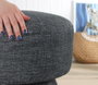 Atelier Del Sofa Endor 7458 Puf Gris Oscuro